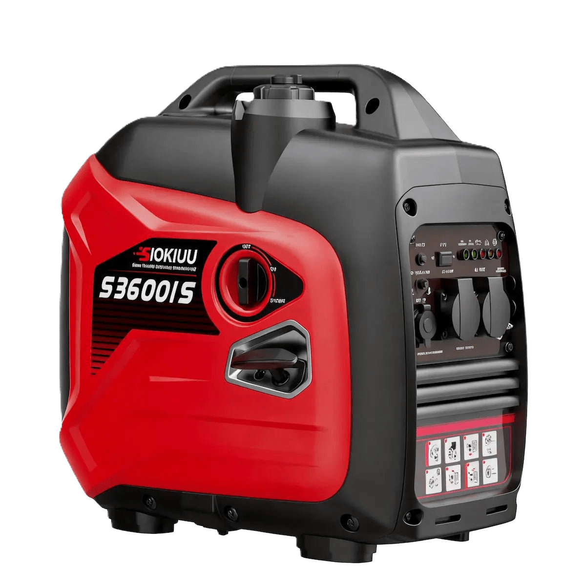 3600W Quiet Inverter Portable Generator for RV, Camping & Home Backup
