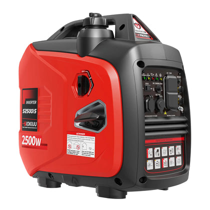 SIOKIUU 2500W Quiet Inverter Portable Generator for Camping, RV & Home Backup portable generator comparison image