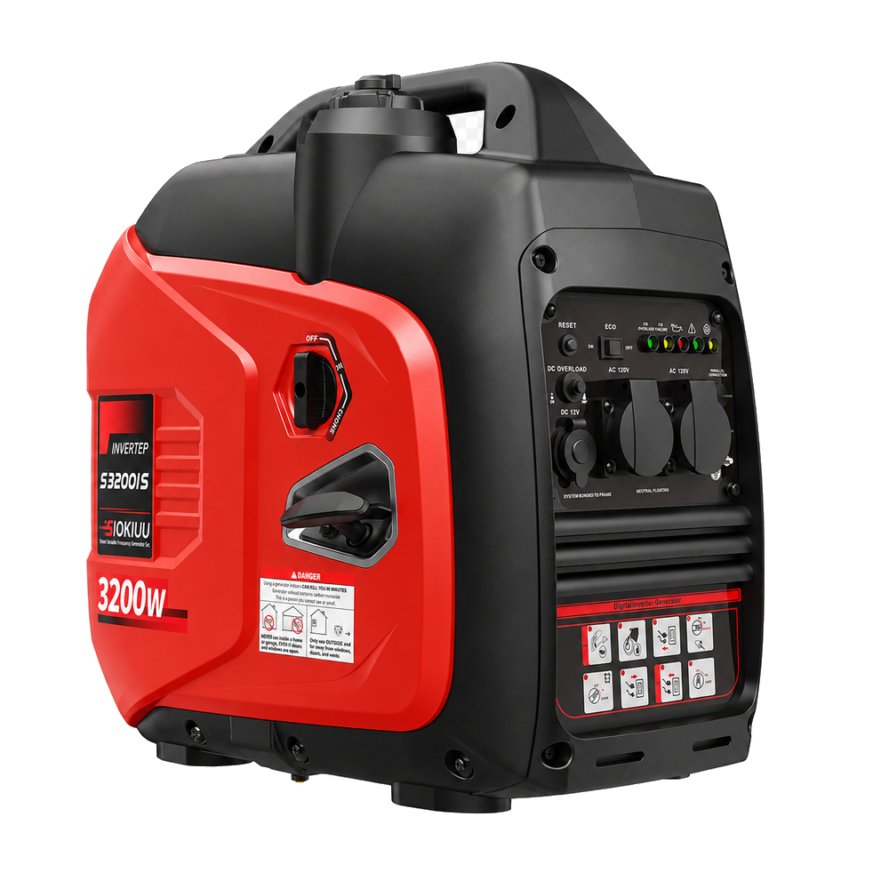 SIOKIUU 3200W portable inverter generator front view